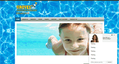 Desktop Screenshot of grovespools.com